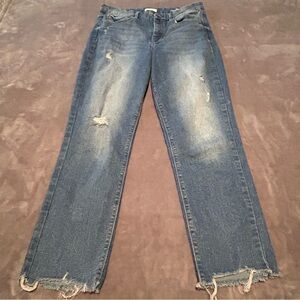 Nicole Miller SoHo High Rise Slim Straight Jeans